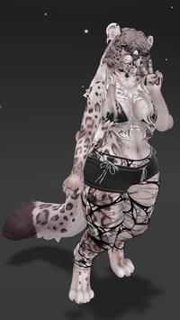 Base model is Nyx by Foxipaw, edits, glasses, and textures by Wraithiu!